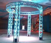 Party DI Aluminum Stage Lighting Truss ARC / Ladder / Triangular / Square Shape