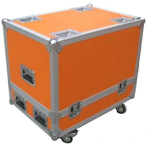 Πορτοκαλιές 12U πλαστικές περιπτώσεις υλικού περίπτωσης πτήσης για την περίπτωση αναμικτών του DJ